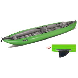 Gumotex Canoa Gonfiabile Twist2/1 Verde Con Pinna 045355-G (1c/11c)