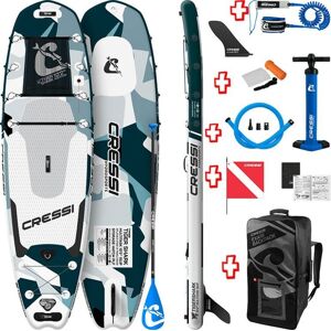 Cressi Sub Stock Offerta 22% - Sup Gonfiabile 10'2'' Tiger Shark Set Na041025 Cressi