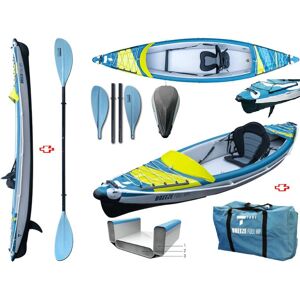 Tahe - Bic Sport Canoa Gonfiabile Air Breeze Full Hp 1 107183 + Pagaia Touring-4 Div. In 4 Parti Tahe / Bic Sport