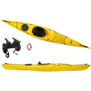 Canoa Rigida Oasis Young 3.50 Expedition + Carrellino Rainbow