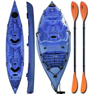 Canoa Rigida Easy Twin Expedition + 2 Pagaie Fissa Rainbow