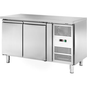 Amitek Banco Refrigerato Ventilato 2 Porte AK2100TN - Cm 136 x 70 x 86 - Temp. -2° +8°C