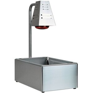 FORCAR Lampada Infrarossi con Contenitore GN1/1 in Acciaio Inox - N° Lampade 1