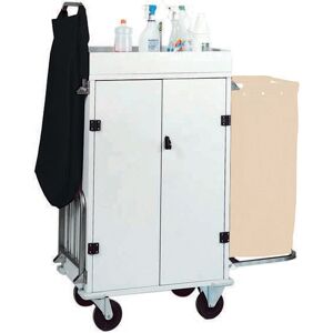 FORCAR Carrello Armadiato Portabiancheria e Multiuso CA1530 - N° 2 Bracci Pieghevoli