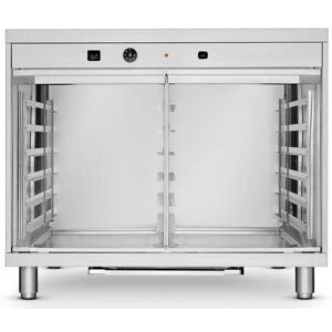 Tecnoeka Lievitatore EKL1264R in Acciaio Inox con Ruote - n° 12 Vassoi 60 x 40