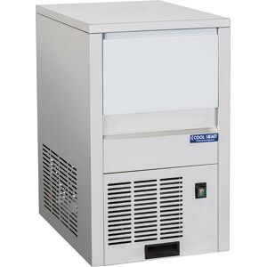 CoolHead Fabbricatore di Ghiaccio ICM30 - Produzione 30Kg / 24h - Cubetto Pieno