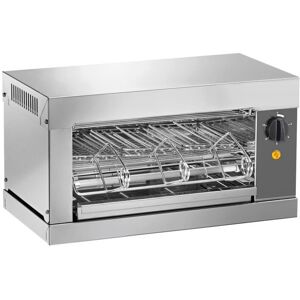 Amitek Tostiera Elettrica Professionale 3 Pinze TS3, Resistenze al Quarzo