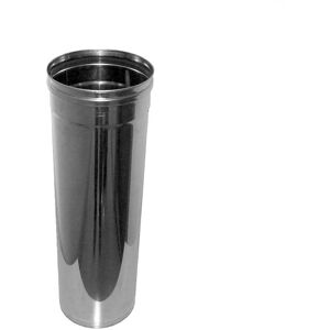 Aluminox Sas Tubo Tondo in Acciaio Inox 304 Cm 100 - Ø Cm 28