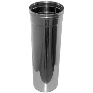 Aluminox Sas Tubo Tondo in Acciaio Inox 304 - Lunghezza Cm 100