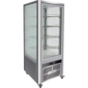 FORCAR Vetrina Espositiva per Pasticceria VGP400R Ventilata con 4 ripiani - 408 Lt