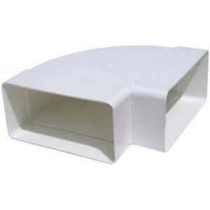 Tecnosystemi Curva Piana Per L'Aspirazione E La Ventilazione In Plastica Pvc