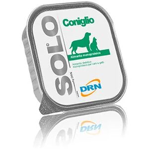 DRN Solo Dog Vaschetta Multipack 32x100G CONIGLIO