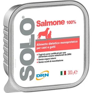 DRN Solo Dog Vaschetta Multipack 18x300G SALMONE