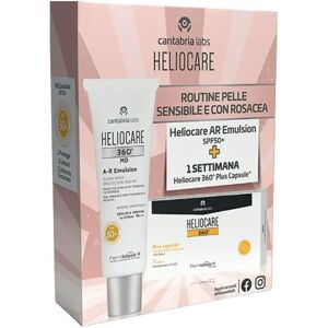 Heliocare 360 Ar Emulsion Spf50+ Con Heliocare 360 Plus 7 Capsule Omaggio