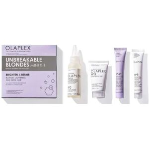 Olaplex Unbreakable Blondes Mini Kit Capelli Biondi 4 Pezzi