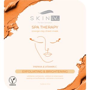 Skin Iv Maschera Viso Argilla Arancione Esfoliante E Schiarente 15g