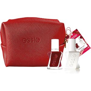 L'Oreal Essie Smalto Gel Couture + Top Coat + Pochette Rossa