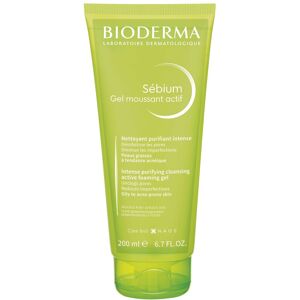 Bioderma Sebium Gel Moussant Actif Gel Detergente Esfoliante Purificante 200ml