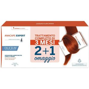 Ducray Anacaps Expert Integratore Per Unghie E Capelli 3x30 Capsule