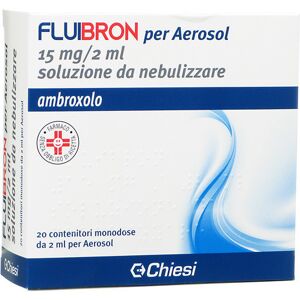 Fluibron 15mg/2ml Soluzione Da Nebulizzare 20 Fiale