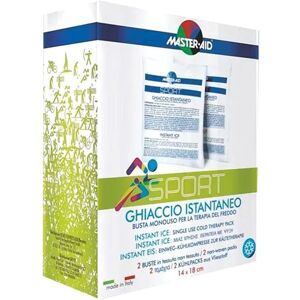 Master Aid Master-aid Sport Ghiaccio Istantaneo Terapia Del Freddo 2 Pezzi