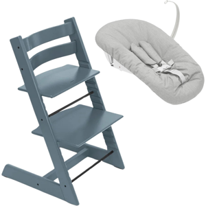 Stokke Tripp Trapp con Newborn Set Fjord Blue