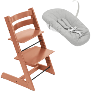 Stokke Tripp Trapp con Newborn Set Terracotta