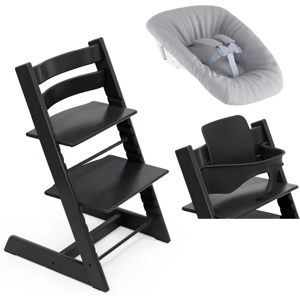 Stokke Promo Tripp Trapp e Newborn con Baby Set 2 Black