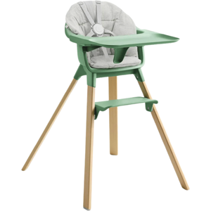 Stokke Seggiolone + Cuscino Clikk Nordic Grey - Clover Green