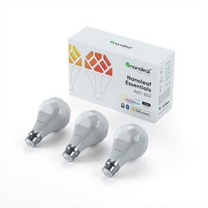 NANOLEAF Lampadina Intelligente Essential A60 Bulb E27 3pk-white