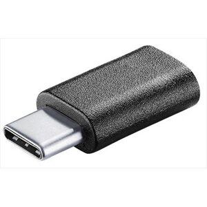 Cellular Line Chadusbck Microusb-usb-c Adattatore Usb-nero