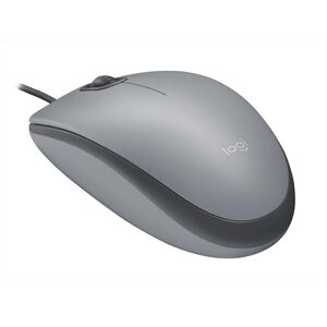 Logitech Mouse M110 Silent-mid Grey