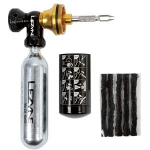 Lezyne Tubeless CO2 Blaster - kit riparazione tubeless Black