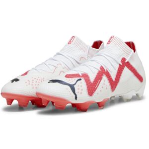 Puma Future Ultimate FG/AG - scarpe da calcio per terreni compatti/duri - uomo White/Red 9,5 UK