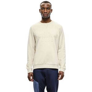 The Mountain Studio Organic Cotton Crew M - felpa - uomo White L