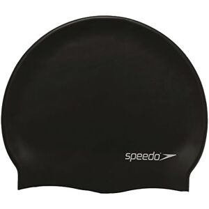 Speedo Plain Moulded Silicone - cuffia Black