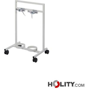 Carrello Per Bombola Ossigeno Doppio H705_06