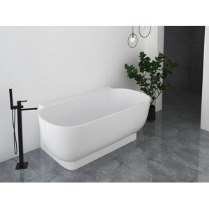 Shower & Design Ovaal halfvrijstaand bad - 240 L - 150 x 76 x 58 cm - Wit - Acryl - VOGLER