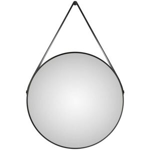 Talos Led-lichtspiegel rond, met indirecte ledverlichting, mat ø 80 cm zwart