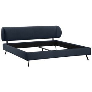 Guido Maria Kretschmer Home&Living Gestoffeerd bed Swantje in 3 breedten en 4 kleuren blauw