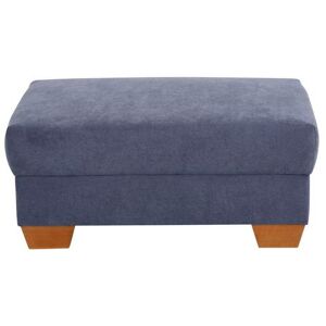 Home affaire Hocker tot 140 kg per zitting blauw Struktur weich