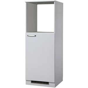 wiho Küchen Oven/koelkastombouw Michigan grijs 60 x 165 x 57 (B x H x T) cm , 1-türig