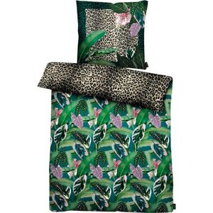 APELT Overtrekset Jane in topmodieuze stijl met junglemotieven. geschilderde vogels (2-delig) multicolor 1x 135x200 cm