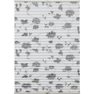GARDINIA Plissé Concept om te klemmen bloemen en planten bloei (1 stuk) wit 80 cm x 210 cm