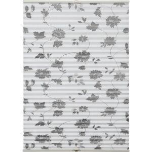 GARDINIA Plissé Concept om te klemmen bloemen en planten bloei (1 stuk) wit 90 cm x 130 cm