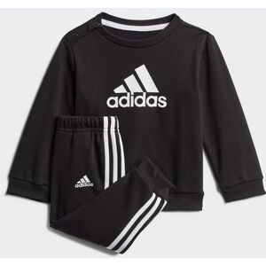 adidas Sportswear Trainingspak BADGE OF SPORT FRENCH TERRY (2-delig) zwart 62;74;80;86;92;98