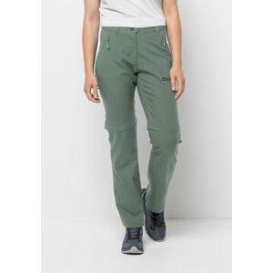 Jack Wolfskin Softshell-broek ACTIVE TRACK ZIP OFF PANTS W groen 34;36