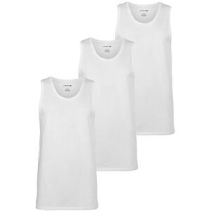 Lacoste Tanktop met een ronde hals (3-delig, Set van 3) wit Medium