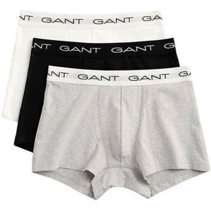 Gant Boxershort met elastische logoband (set, 3 stuks, 3) grijs Small