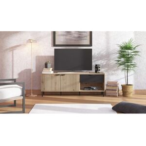 Home affaire Tv-meubel Mayenne TV-Lowboard, Breedte 150 cm, TV-kast, TV-standaard beige
